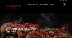 Desktop Screenshot of championtuffgrills.com