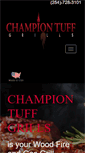 Mobile Screenshot of championtuffgrills.com